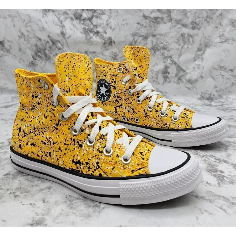 Converse CTAS Hi Amarillo Back White Women's Shoes Size 8 - Picture 2 of 10